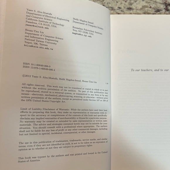 learning from data book - Picture 2 of 3